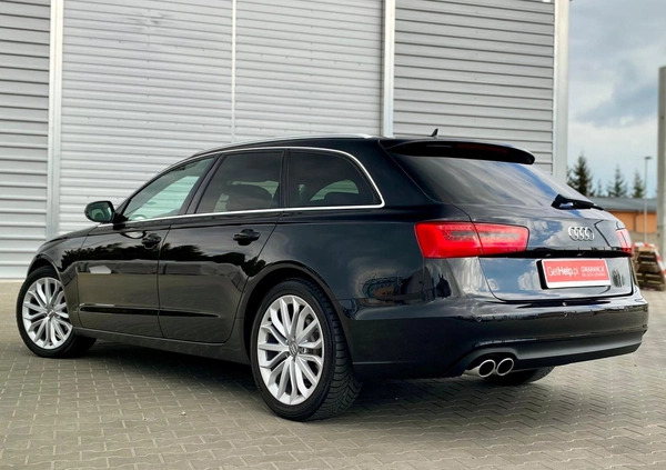 Audi A6 cena 59900 przebieg: 216000, rok produkcji 2012 z Pisz małe 497